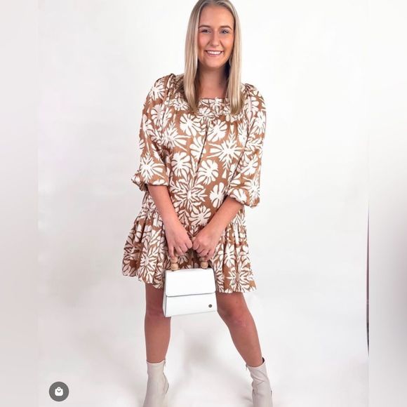 Entro satin dress - Picture 1 of 4